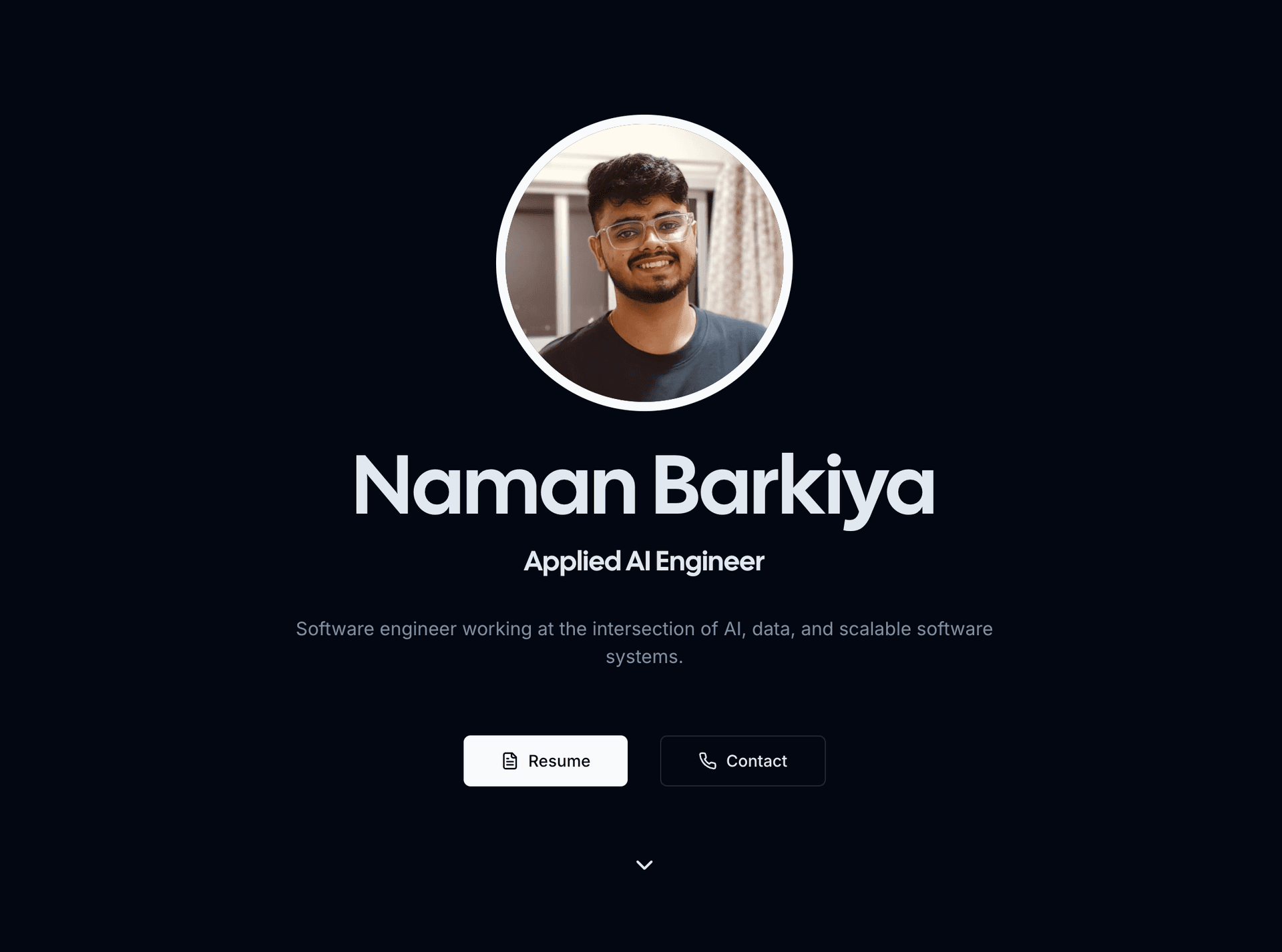 Portfolio Website (130+ GitHub stars)